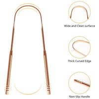 The Great Living Co Rose Gold Tongue Cleaner